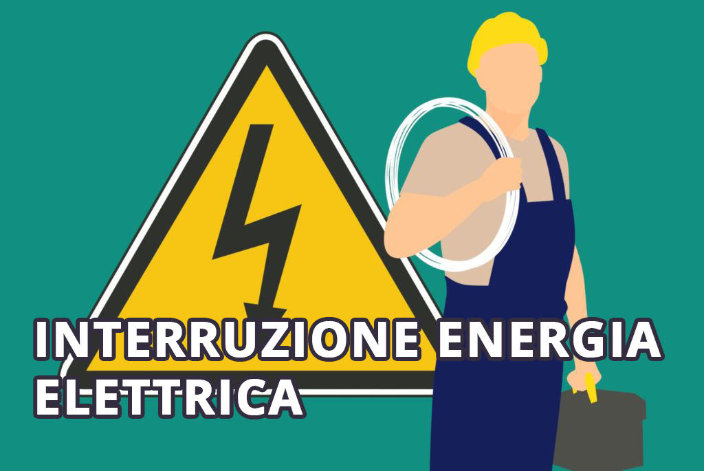 logo interruzione energia elettrica